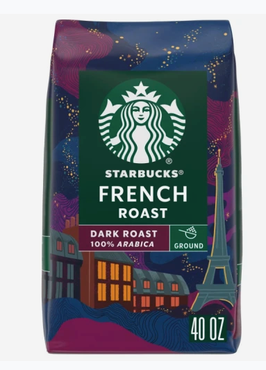 Starbucks Whole Bean French Roast Coffee - 1.13kg