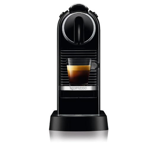 Nespresso De'Longhi CitiZ EN167.B, Welcome Set Included, Black, 1260 W