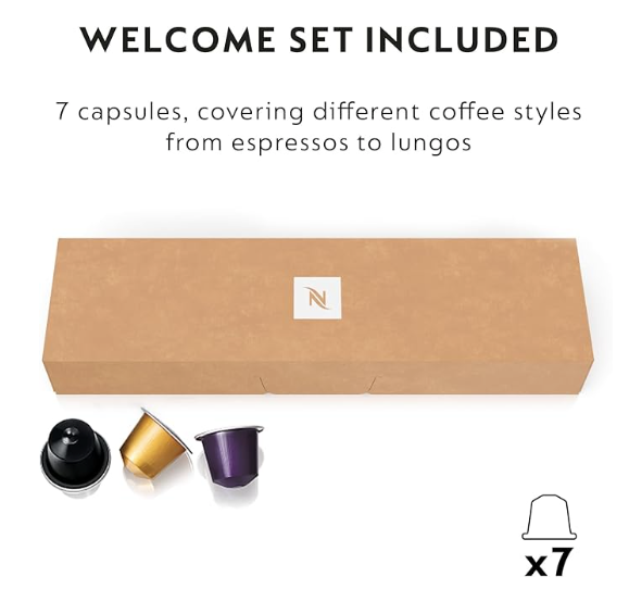 Nespresso EN267.BAE Citiz & Milk Coffee Machine in Black