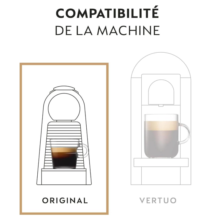 Nespresso Vivalto Lungo Coffee Capsules Pods Original, 50 Pods